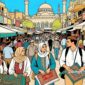 Ilustrasi halal tourism - sukabumiheadline.com
