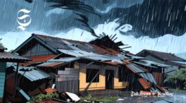 Ilustrasi hujan deras disertai angin kencang - sukabumiheadline.com