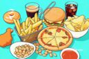 Ilustrasi junk food, kopi dan minuman berkarbonasi - sukabumiheadline.com