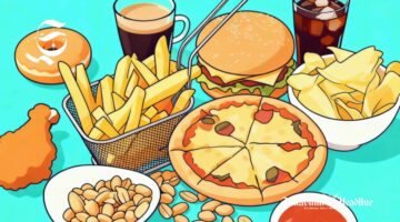 Ilustrasi junk food, kopi dan minuman berkarbonasi - sukabumiheadline.com