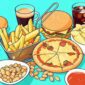 Ilustrasi junk food, kopi dan minuman berkarbonasi - sukabumiheadline.com
