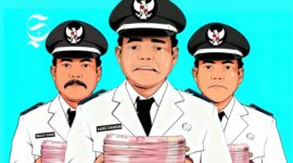 Ilustrasi kades menerima Dana Desa 2026, jauh lebih kecil dibandingkan tahun-tahun sebelumnya - sukabumiheadline.com