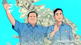 Ilustrasi kondisi utang Indonesia di era kepemimpinan Prabowo Subianto - Gibran Rakabuming Raka - sukabumiheadline.com