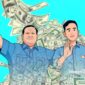 Ilustrasi kondisi utang Indonesia di era kepemimpinan Prabowo Subianto - Gibran Rakabuming Raka - sukabumiheadline.com