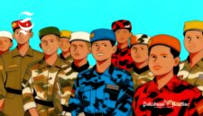 Ilustrasi ormas berseragam - sukabumiheadline.com