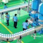 Ilustrasi pabrik air minum dalam kemasan - sukabumiheadline.com