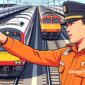 Ilustrasi penjaga pintu perlintasan kereta api - sukabumiheadline.com