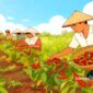 Ilustrasi petani cabai keriting - sukabumiheadline.com