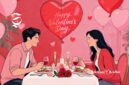 Ilustrasi sepasang muda Hari Valentine - sukabumiheadline.com