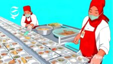 Ilustrasi suasana dapur MBG - sukabumiheadline.com