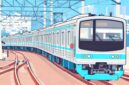 Kereta Rel Listrik (KRL) Commuter Line - Ilustrasi sukabumiheadline.com
