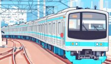 Kereta Rel Listrik (KRL) Commuter Line - Ilustrasi sukabumiheadline.com