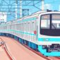 Kereta Rel Listrik (KRL) Commuter Line - Ilustrasi sukabumiheadline.com