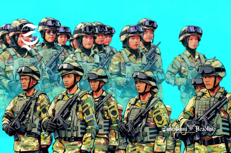 Komponen Cadangan atau Komcad - Ilustrasi sukabumiheadline.com