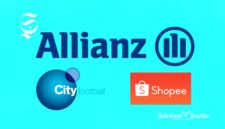 Logo Allianz, City Football Group, Shopee - Ist