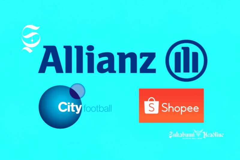 Logo Allianz, City Football Group, Shopee - Ist