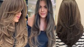 Model rambut wanita panjang berlayer 2026 - Ist