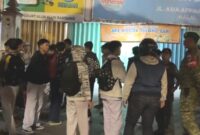 40 pelajar SMP asal Sukabumi dan Cianjur diamankan karena keluyuran tengah malam di Kota Bandung - Ist