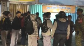 40 pelajar SMP asal Sukabumi dan Cianjur diamankan karena keluyuran tengah malam di Kota Bandung - Ist