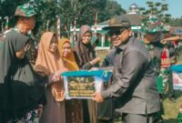 Pesan Ketua DPRD Kabupaten Sukabumi di Kegiatan TMMD ke-127 - Ist