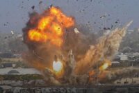 Pesawat tempur Israel bombardir Gaza - Ist