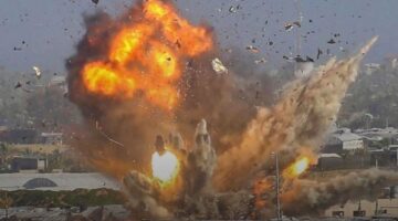 Pesawat tempur Israel bombardir Gaza - Ist