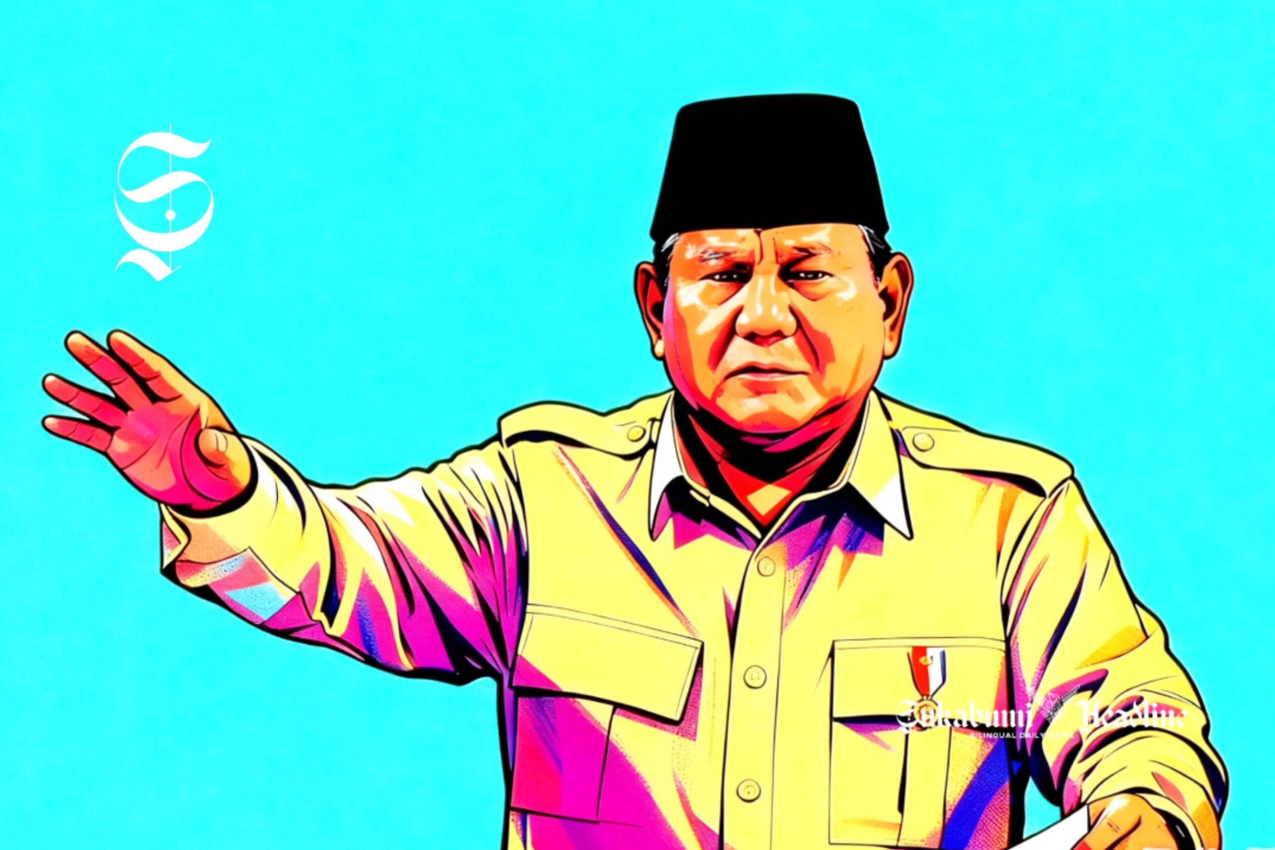 Empat kali serang balik pengkritik, Prabowo: Silakan cari negara lain 2 Presiden RI ke-8, Prabowo Subianto - Ilustrasi sukabumiheadline.com