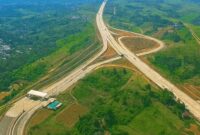 Progres pembangunan Jalan Tol Bocimi Seksi 3 - Garuda Infrastruktur