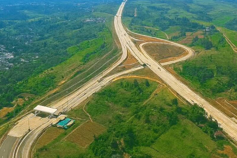 Progres pembangunan Jalan Tol Bocimi Seksi 3 - Garuda Infrastruktur