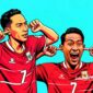 Beckham Putra Nugraha, pemain Timnas Indonesia - Ilustrasi sukabumiheadline.com