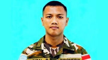 Praka Farizal Romadhon, anggota pasukan Perdamaian UNIFIL gugur di Lebanon - Muhammad Husein