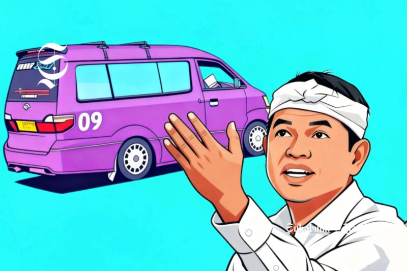 Gubernur Jawa Barat Dedi Mulyadi liburkan angkot di Sukabumi - Ilustrasi sukabumiheadline.com