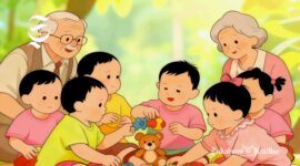 Ilustrasi Generasi Babby Boomers dan Alpha - sukabumiheadline.com