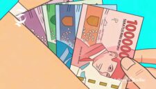 Ilustrasi gaji atau tunjangan hari raya (THR) - sukabumiheadline.com