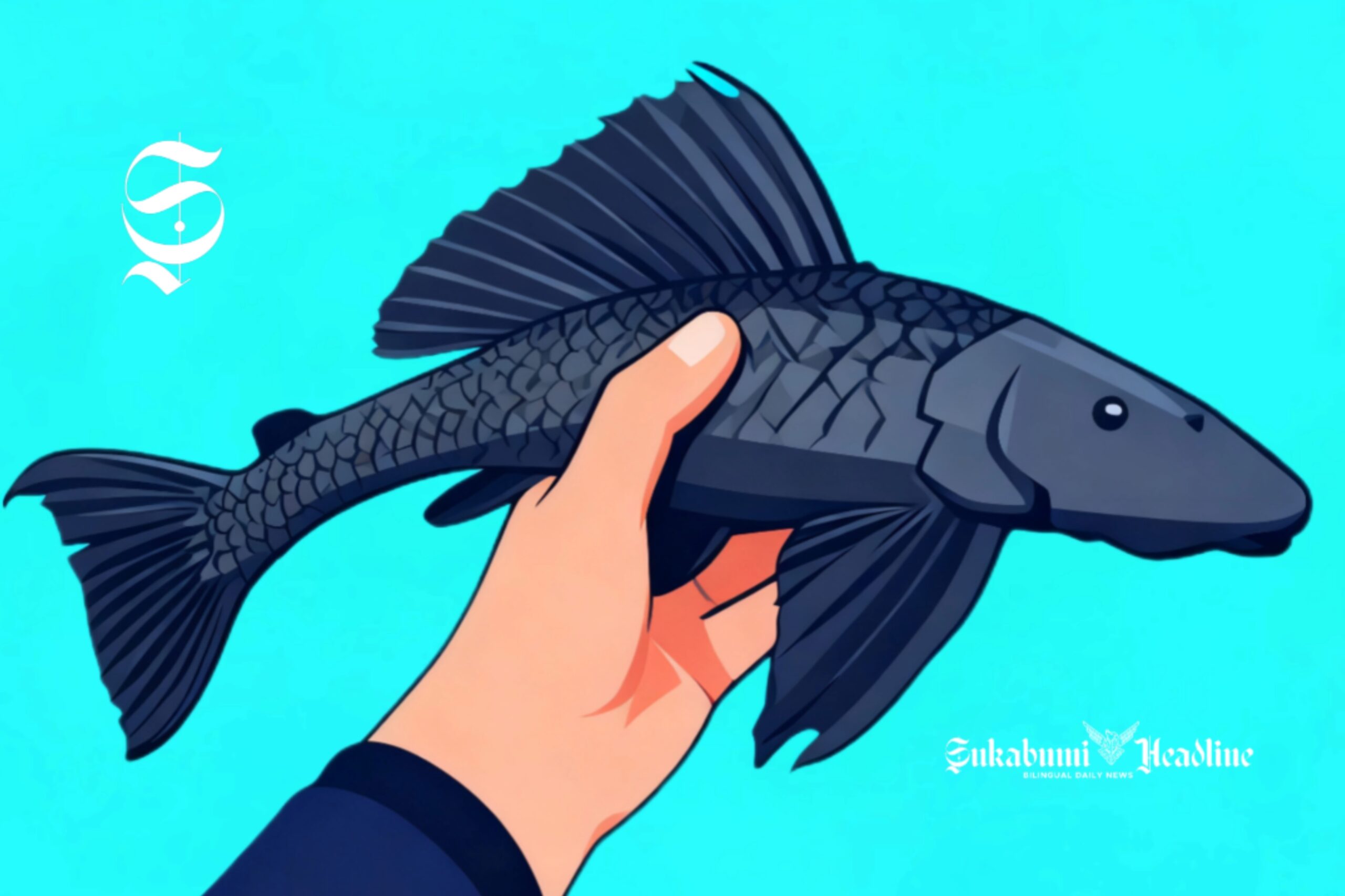 Ilustrasi khasiat mengonsumsi dan kandungan gizi ikan sapu sapu - sukabumiheadline..com