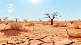 Ilustrasi musim kemarau ekstrem - sukabumiheadline.com