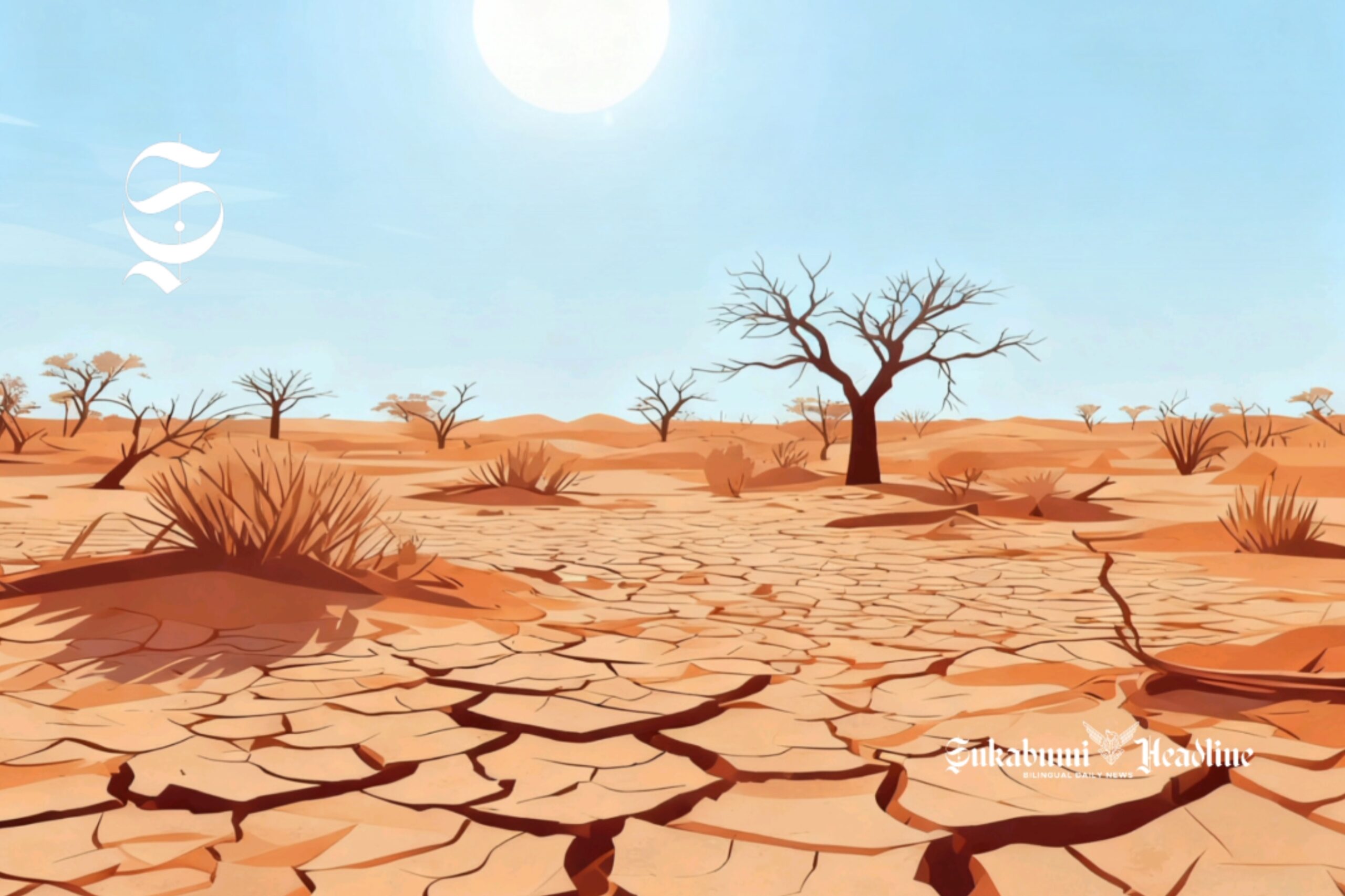 Ilustrasi musim kemarau ekstrem - sukabumiheadline.com