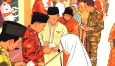 Ilustrasi penerima dana hibah atau bantuan tunai - sukabumiheadline.com