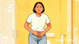 Ilustrasi perempuan menahan pipis - sukabumiheadline.com