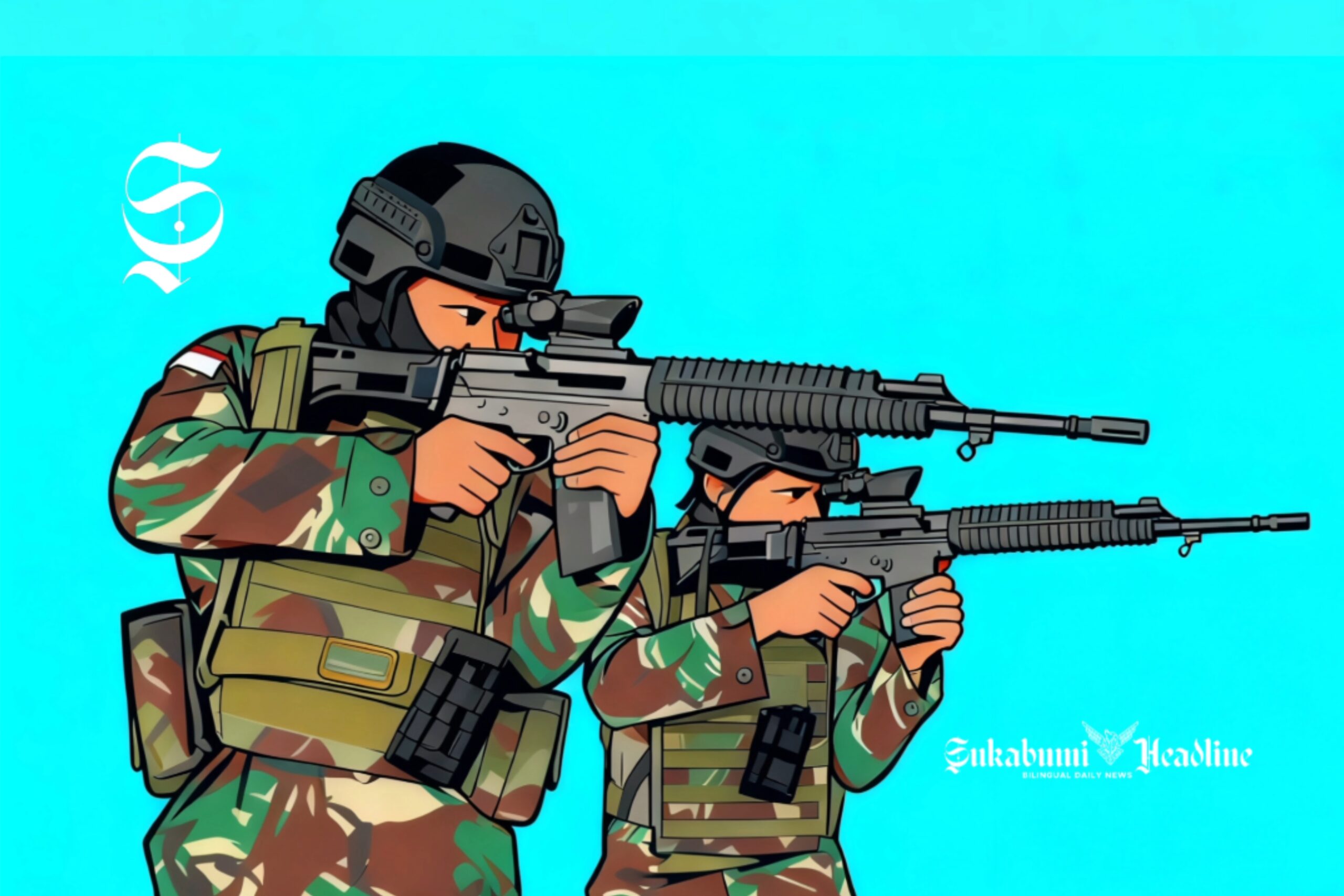Ilustrasi personel TNI - sukabumiheadline.com
