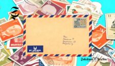 Ilustrasi prangko - sukabumiheadline.com