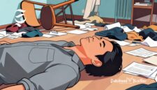 Ilustrasi pria korban penganiayaan di dalam kamar - sukabumiheadline.com