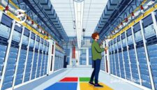 Ilustrasi pusat data Microsoft - sukabumiheadline.com