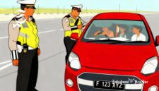 Ilustrasi travel gelap ditilang polisi - sukabumiheadline.com