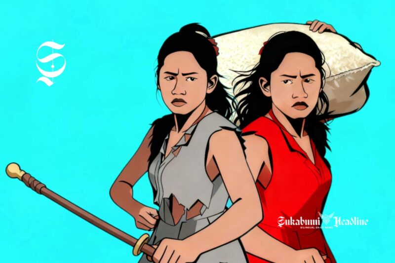 Ilustrasi wanita tangguh - sukabumiheadline.com