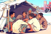 Ilustrasi warga miskin - sukabumiheadline.com