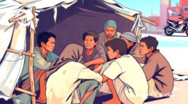 Ilustrasi warga miskin - sukabumiheadline.com