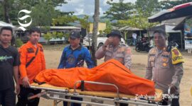 Jasad Muhammad Fardeen, pemancing asal Cisaat Sukabumi tewas tenggelam di laut - Ist