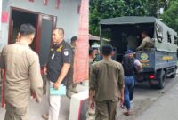 Tim gabungan menggelar operasi penyakit masyarakat di sejumlah lokasi wilayah Kabupaten Klaten, Kamis (5/3/2026) - Satpol PP dan Damkar Klaten