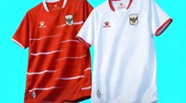 Jersey home dan away Timnas Indonesia - Kelme